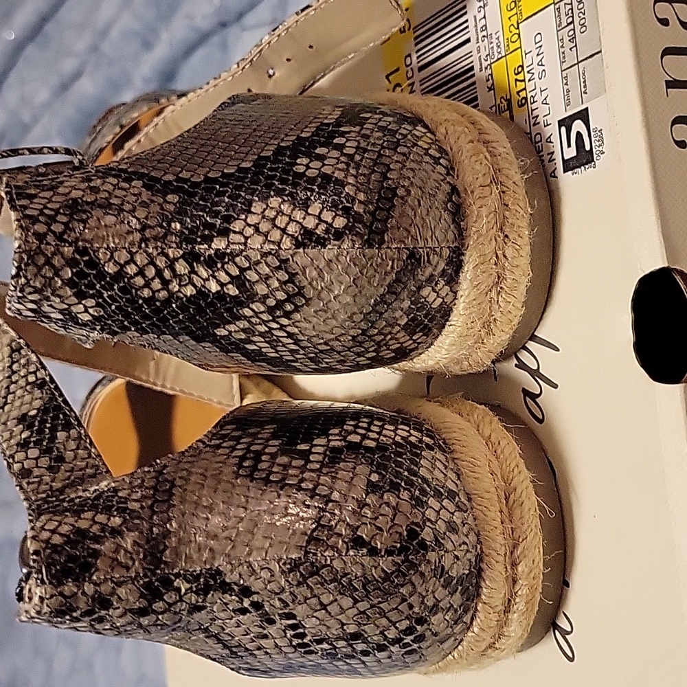 Snake Skin Sandals - Picture 3 of 11